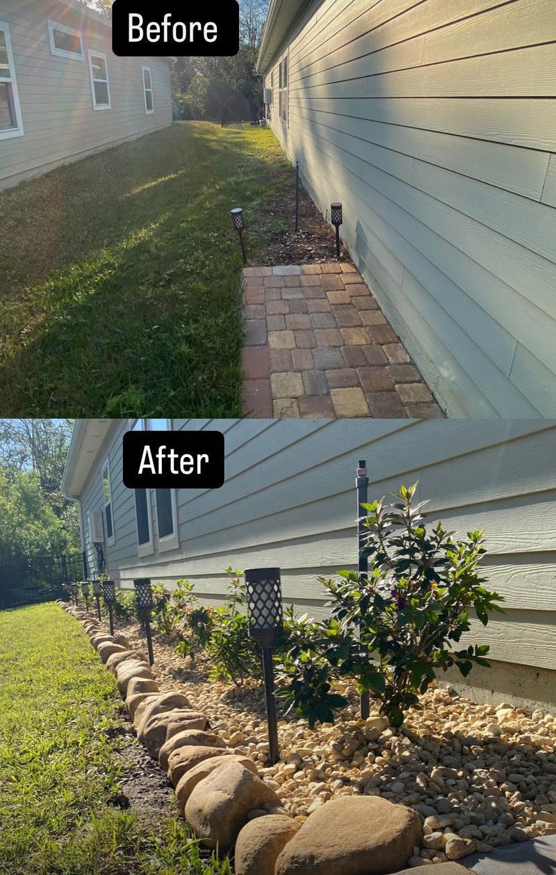 Upgraded Side Yard
