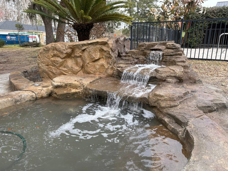 Faux Rock Waterfall 